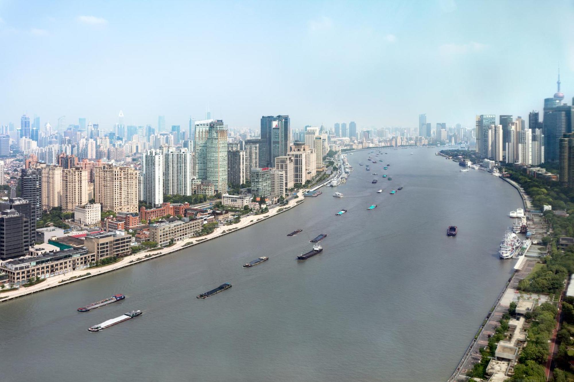 Jw Marriott Marquis Hotel Shanghai Pudong Buitenkant foto