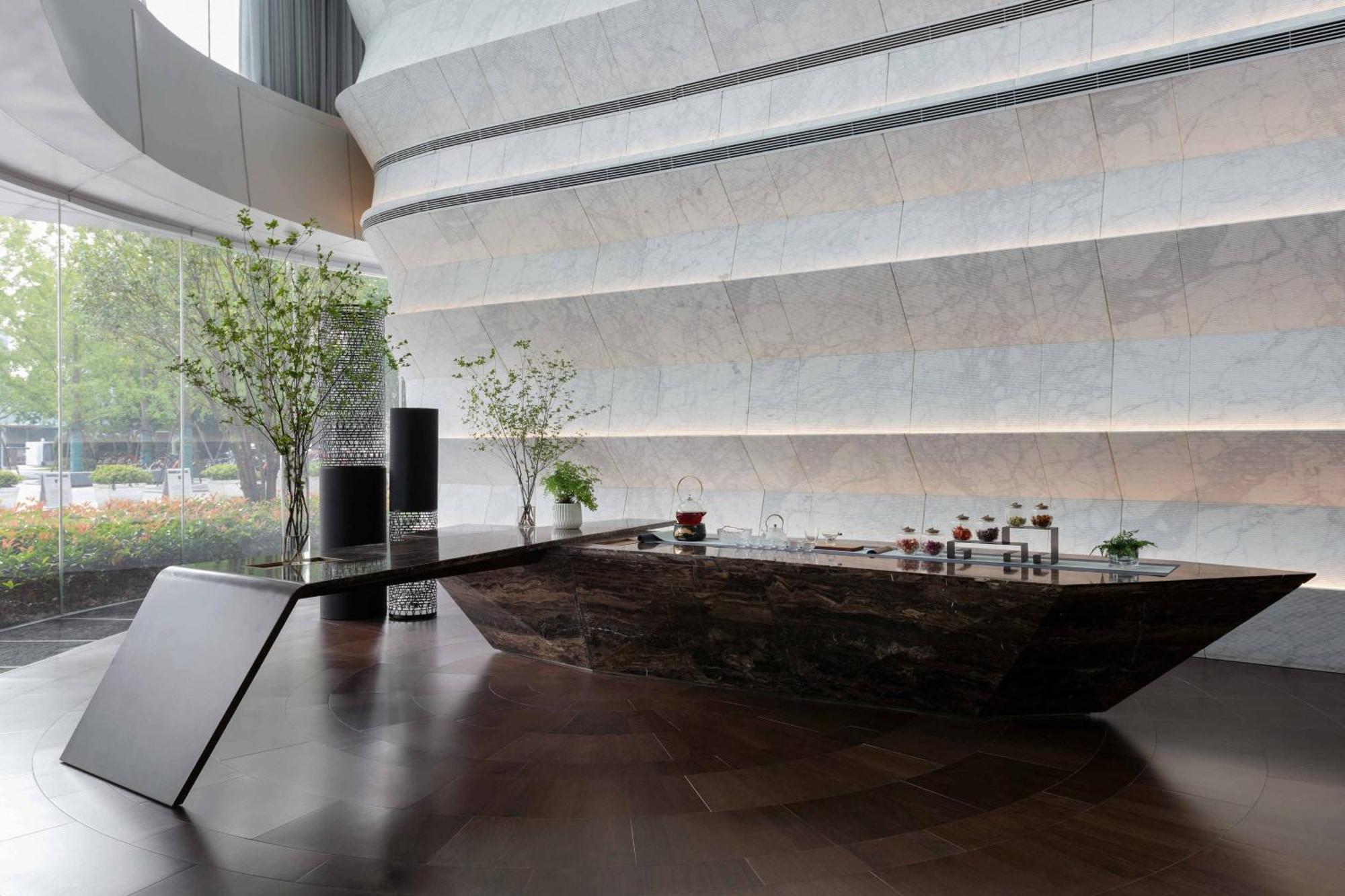 Jw Marriott Marquis Hotel Shanghai Pudong Buitenkant foto