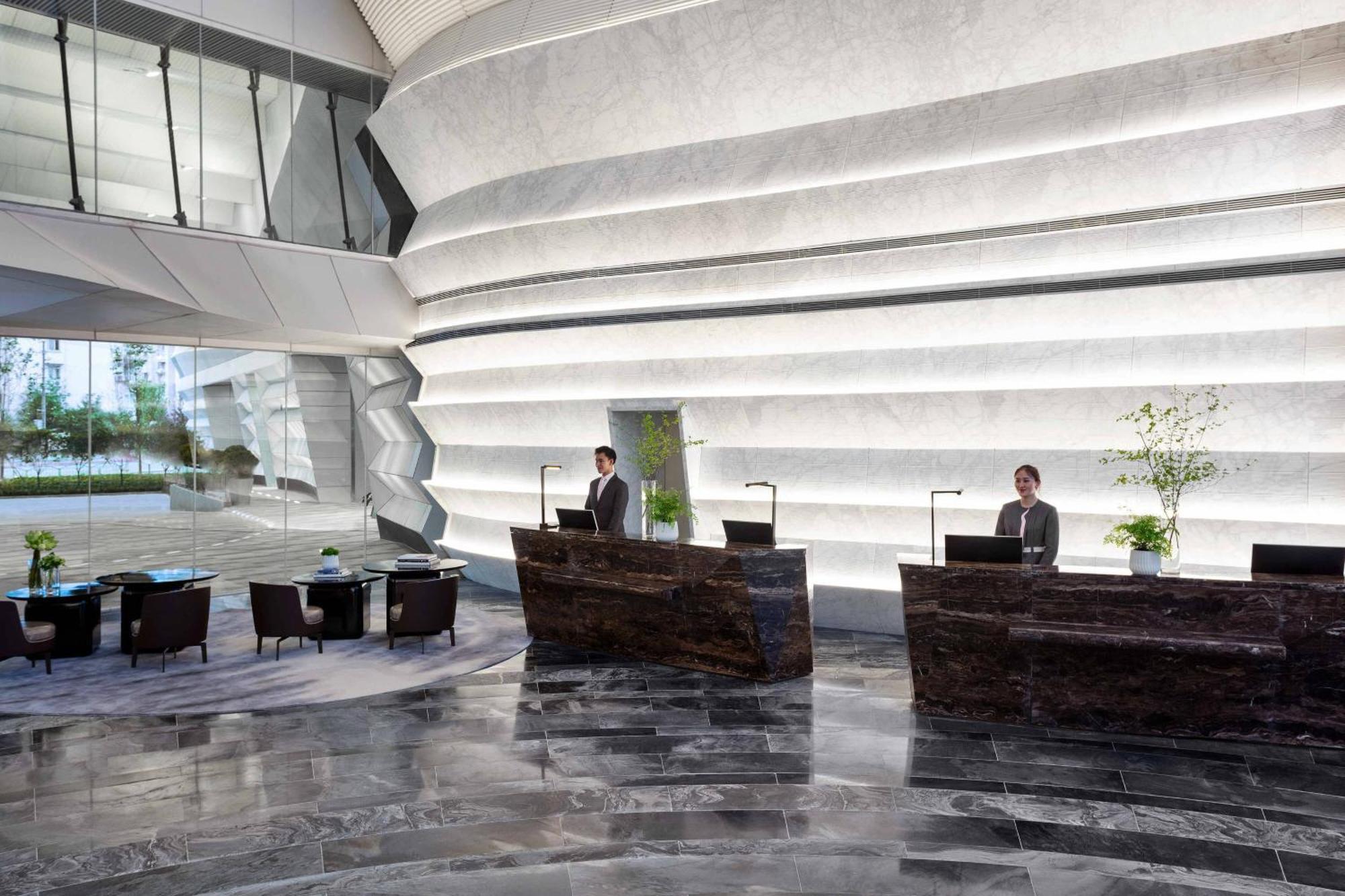 Jw Marriott Marquis Hotel Shanghai Pudong Buitenkant foto