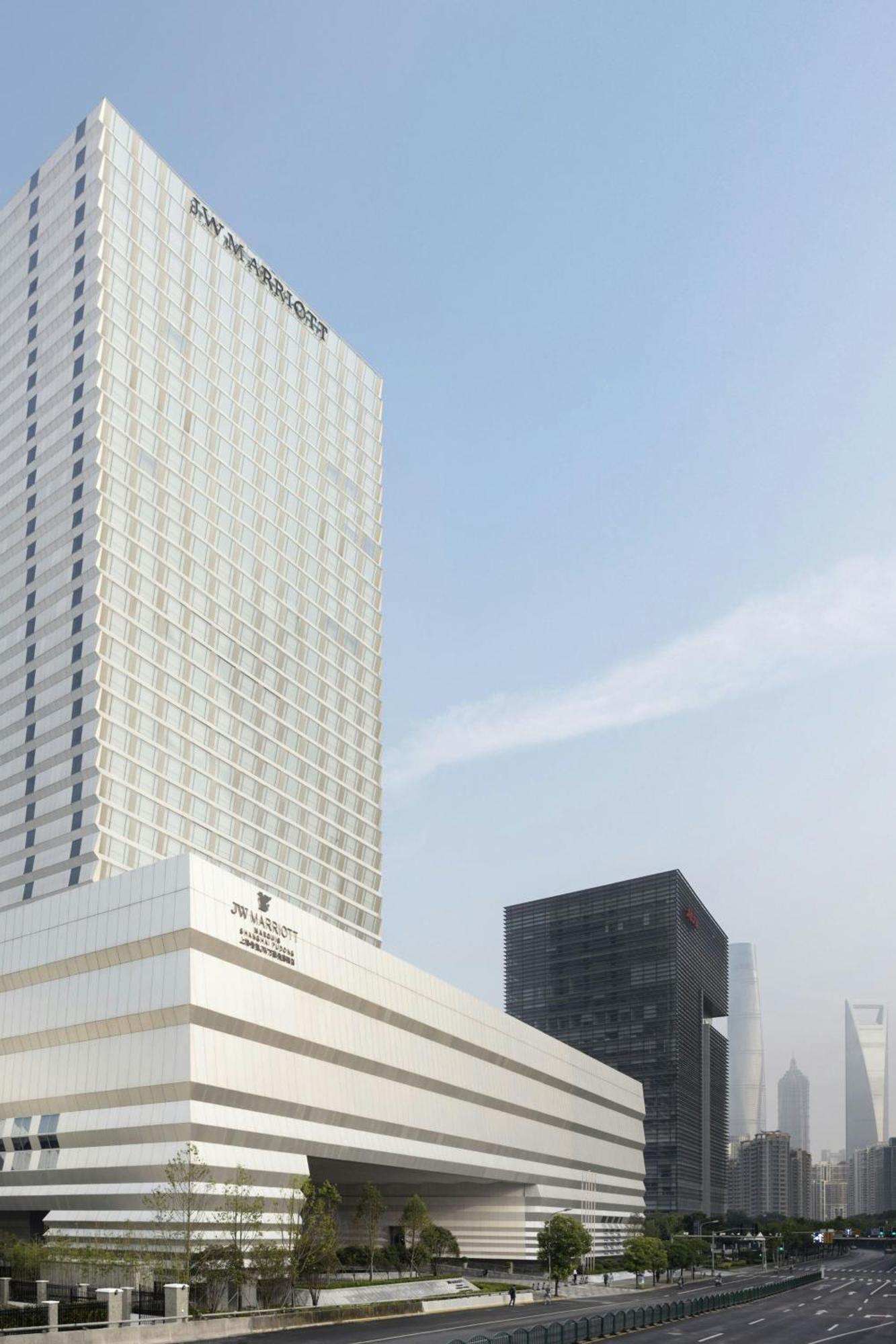 Jw Marriott Marquis Hotel Shanghai Pudong Buitenkant foto